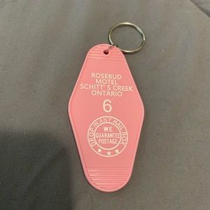 Rosebud Motel - Schitt’s Creek Keychain